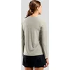 Image de Odlo Damen Sportbekleidung T-Shirt Crew Neck Longesleeve Zeroweight Chill-Tec Agate Gray-XL