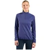 Image de Odlo Zeroweight Warm Sweatshirt Met Halve Rits Blauw M Vrouw