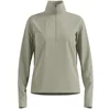 Image de Odlo Essential Thermal Fleece Met Volledige Rits Groen XL Vrouw