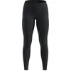 Image de Odlo Essential Warm Tights Dames - Zwart - Maat XS