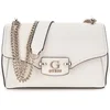 Image de GUESS Schoudertas Nastra Convertible Xbody Flap Bag Cream White Crème