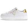 Image de Guess Denesa Sneakers Dames - Leren Sneaker - Goud - Maat 36