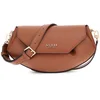 Image de GUESS schoudertas Amorette Flap Crossbody Cognac bruine