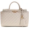 Image de GUESS handtas schoudertas Idra Girlfriend Satchel Stone crème