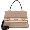 Image de GUESS Schoudertas Handtas Sestri Top Handle Flap Bag Rosewood Multi Oud roze