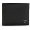 Image de Guess Cert Saffiano Leather Heren Portemonnee - Zwart - One Size
