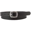 Image de Levi´s Footwear Lux Leather Riem Zwart 95 cm Vrouw