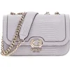 Image de GUESS Schoudertas Orlina Mini Convertible XBody Flap Lavendar Grey Lichtgrijs