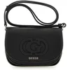 Image de GUESS Schoudertas Calebra Mini Convertible Xbody Flap Bag Black Zwart