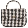 Image de GUESS Handtas Schoudertas Mirema Top Handle Flap Bag Black Multi Zwart