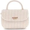 Image de GUESS Handtas Schoudertas Mirema Top Handle Flap Bag White Multi Wit