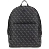 Image de GUESS laptop rugzak rugzak met laptopvak Milano Backpack Dark Black zwart