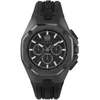 Image de Philipp Plein Octagon PWTBA0623 Horloge - Siliconen - Zwart - Ø 45 mm