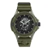 Image de Philipp Plein The $Kull Ecoceramic PWUBA0423 Horloge - Siliconen - Groen - Ø 44 mm