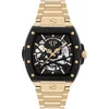 Image de Philipp Plein The $Keleton2.0 PWJFA0625 Horloge - Staal - Goudkleurig - Ø 44 mm