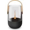 Image de Stadler Form Sophie Little Black   Geurlantaarn & Aroma Diffuser   Ultrasoon met Realistisch Vlameffect   Dimbare Amber LED   Oplaadbaar USB-C   BPA-vrij   7 u Draadloos   IP44   Bamboe Handvat