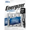 Image de Energizer Ultimate Lithium Mignon - AA LR 6 - 1,5V - 1x4 stuks
