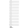 Image de Zehnder designradiator Yucca YA, staal, wit, (hxlxd) 872x478x47mm