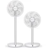 Image de STYLIES Tukan - Tafel- en staanventilator in 1 - 2 poten inbegrepen 30cm + 60cm - wit