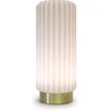 Image de Atelier Pierre Dentelles Sfeerlamp - Gold base - LED - H 29 cm - oplaadbaar - dimbaar - indoor/outdoor
