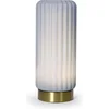 Image de Atelier Pierre - Tafellamp - Sfeerlamp Dentelles 29 Blueberry - goud - oplaadbaar - dimbaar