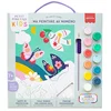 Image de La Petite Epicerie Schilderen op nummer Kit voor kinderen  Printemps  300g H33xB25,5xL3,5cm genummerde schilderijenset | Creatief | Hobbyset | kinderen en volwassenen