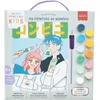 Image de La Petite Epicerie Schilderen op nummer Kit voor kinderen  KONBINI" 300g H33xB25,5xL3,5cm genummerde schilderijenset | Creatief | Hobbyset | kinderen en volwassenen