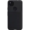 Image de Comsecure Telefoonhoesje Pixel 4A Carbon Fiber - Soft -Mat - Zwart - Phone Case - Telefoon Hoes