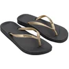 Image de Ipanema Anatomic Tan Dames Slippers - Black/Gold