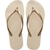 Image de Havaianas Slim Flatform Slippers - Beige