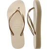 Image de Havaianas Slim Flatform Slippers - Beige