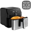 Image de RECONDITIONNÉ Moulinex Easy Fry Mega Friteuse sans huile Très grande capacité de 7.5 L EZ855D20-RA en occasion ou reconditionné
