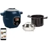 Image de RECONDITIONNÉ Moulinex Cookeo Multicuiseur 150 recettes Rapide 6 L 6 personnes Bleu CE851410-RA en occasion ou reconditionné