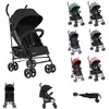 Image de Kikkaboo poussette châssis en acier panier roues avant amovibles repose-pieds [Noir] en occasion ou reconditionné