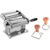Image de Set Atlas 150 Classic Pastamachine + Ravioli Stempel Rond 5,8 + Vierkant 4,8