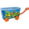 Image de Unico Bouwblokken Trolley 150-delig