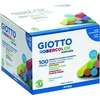 Image de Giotto Box Of 100 Pcs Chalks Colored Ass. With Sleeves
