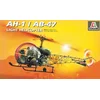 Image de Italeri Modelbouwpakket Militaire voertuigen - 095 Bell AH-1 / AB-47 - Helikopter Plastic - 1:72 - Modelbouw