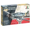 Image de Italeri Modelbouwpakket Vliegtuigen - 1483 Messerschmitt Bf 109 G-6 - WWII s - Duits Propellervliegtuig Plastic - 1:72 - Modelbouw