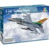 Image de Italeri Modelbouwpakket Vliegtuigen - 2825 Lockheed Martin F-16C Fighting Falcon Plastic - 1:48 - Modelbouw