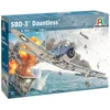 Image de Italeri Modelbouwpakket Vliegtuigen - 2841 Douglas SBD-3 Dauntless WWII - Amerikaans Propellervliegtuig Plastic - 1:48 - Modelbouw