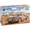 Image de Italeri Modelbouwpakket Auto - 4720 Lancia Delta HF Integrale - 16V Safari 1991 Rally Winner - Italiaanse Rallyauto Plastic - 1:12 - Modelbouw