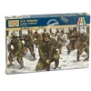 Image de Italeri Modelbouwpakket Diorama - 6133 U.S. Infantry in Winter Uniform - Amerikaanse Soldaten WWII - 36 Figuren Plastic - 1:72 - Modelbouw