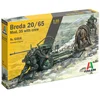 Image de Italeri Modelbouwpakket Militaire voertuigen - 6464 Breda 20/65 Mod. 35 with Crew Plastic - 1:35 - Modelbouw