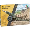 Image de Italeri Modelbouwpakket Militaire voertuigen - 6581 M1 155mm Howitzer Plastic - 1:35 - Modelbouw
