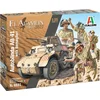 Image de Italeri Modelbouwpakket Militaire voertuigen - 6591 Autoblinda AB 41 with Bersaglieri El Alamein Plastic - 1:35 - Modelbouw