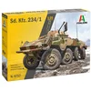 Image de Italeri Modelbouwpakket Militaire voertuigen - 6757 Sd. Kfz. 234/1 - Duitse Pantserwagen - Verkenningsvoertuig WWII - Militair Voertuig Plastic - 1:35 - Modelbouw