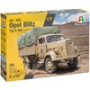 Image de Italeri Modelbouwpakket Auto - 6760 Kfz. 305 Opel Blitz Typ A 4x4 WWII - Duits Militair Voertuig Plastic - 1:35 - Modelbouw