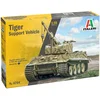 Image de Italeri Modelbouwpakket Militaire voertuigen - 6764 Tiger Sd.Kfz.185 - Tank Bergingsvoertuig - WWII Duitse Militair Voertuig Plastic - 1:35 - Modelbouw