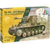 Image de Italeri Modelbouwpakket Militaire voertuigen - 7061 SD.KFZ.124 Wespe Tank Plastic - 1:72 - Modelbouw